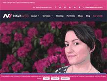 Tablet Screenshot of navaweb.com